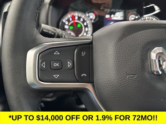 new 2025 Ram 1500 car, priced at $47,783