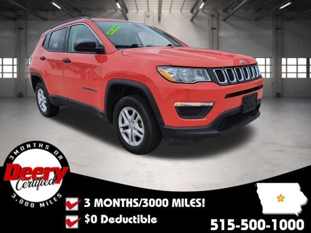 used 2019 Jeep Compass car, priced at $18,796