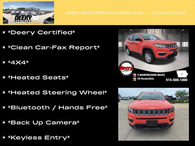 used 2019 Jeep Compass car, priced at $18,796
