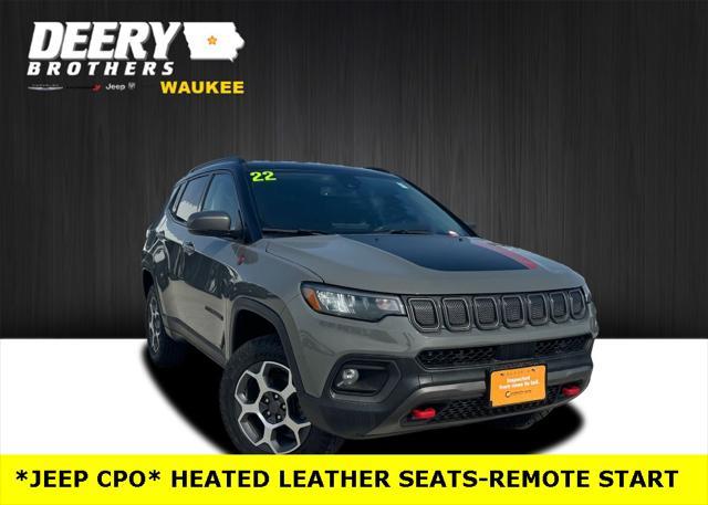 used 2022 Jeep Compass car, priced at $24,330