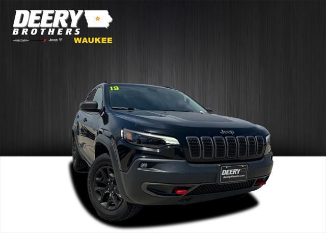 used 2019 Jeep Cherokee car, priced at $19,301