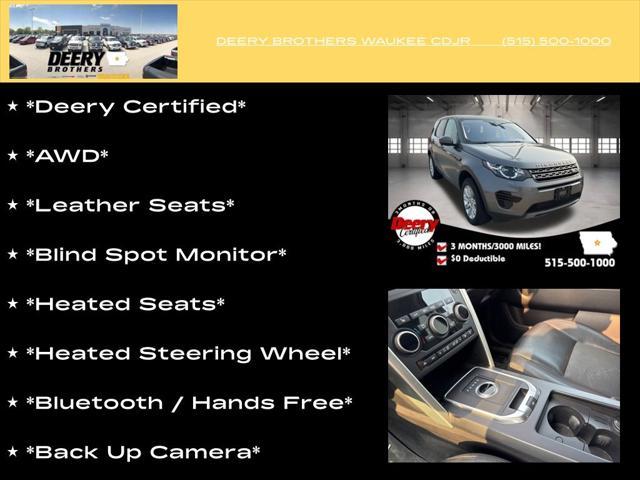 used 2017 Land Rover Discovery Sport car, priced at $10,450