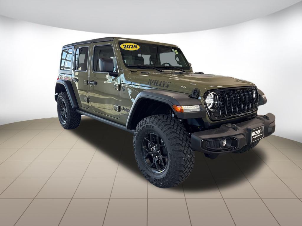 new 2026 Jeep Wrangler car, priced at $51,899