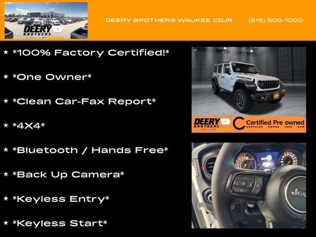 used 2024 Jeep Wrangler car, priced at $45,719