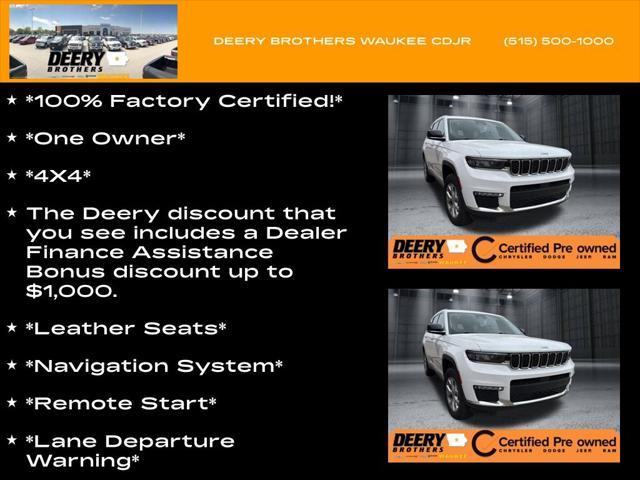 used 2023 Jeep Grand Cherokee L car, priced at $29,880