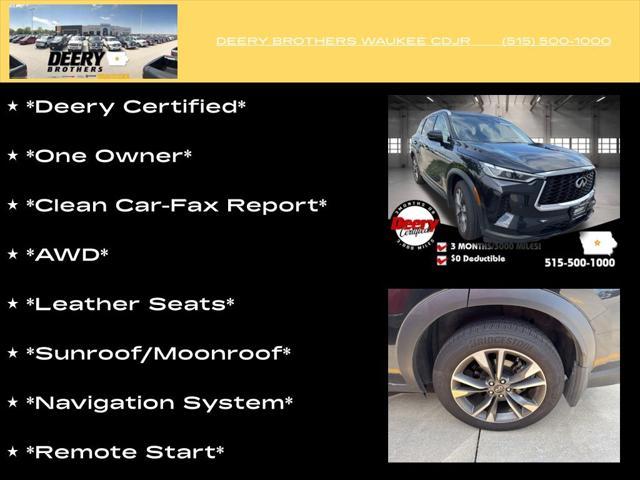 used 2025 INFINITI QX60 car, priced at $42,992