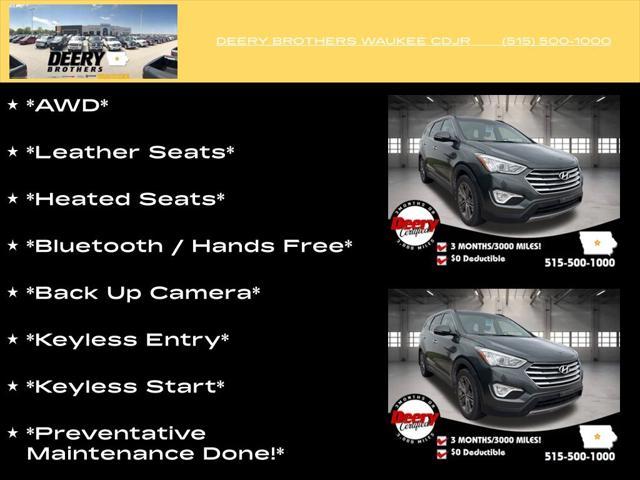 used 2014 Hyundai Santa Fe car, priced at $9,890