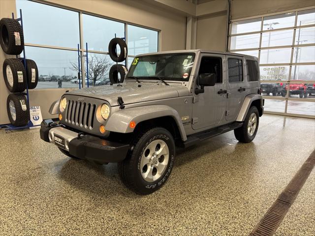 used 2015 Jeep Wrangler Unlimited car, priced at $16,875