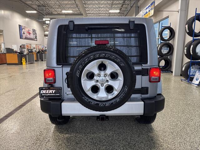 used 2015 Jeep Wrangler Unlimited car, priced at $16,875