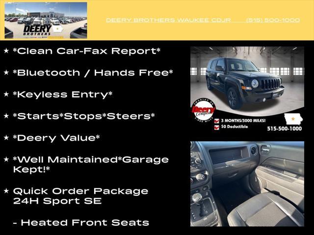 used 2016 Jeep Patriot car, priced at $9,677