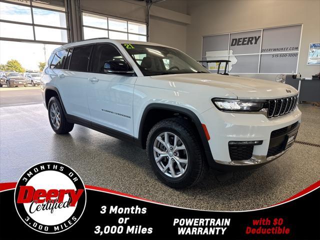 used 2021 Jeep Grand Cherokee L car, priced at $31,069