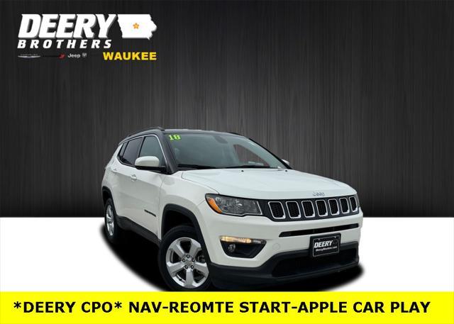 used 2018 Jeep Compass car, priced at $15,600