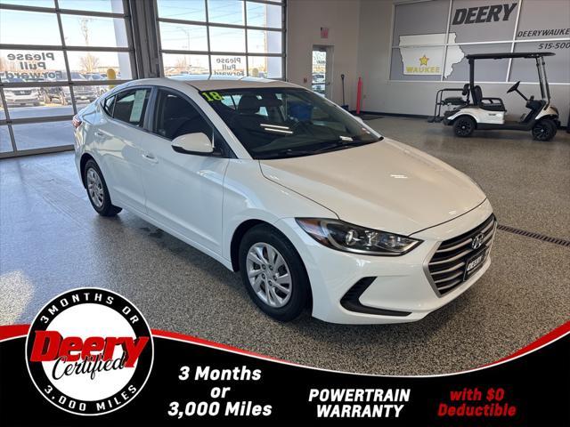 used 2018 Hyundai Elantra car, priced at $10,495