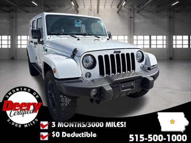 used 2017 Jeep Wrangler Unlimited car, priced at $19,254