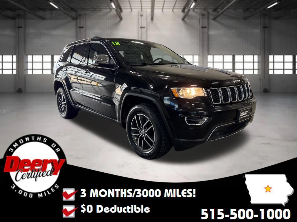 used 2018 Jeep Grand Cherokee car, priced at $15,539