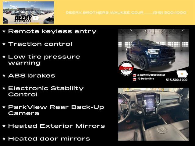 used 2022 Ram 1500 car, priced at $43,875