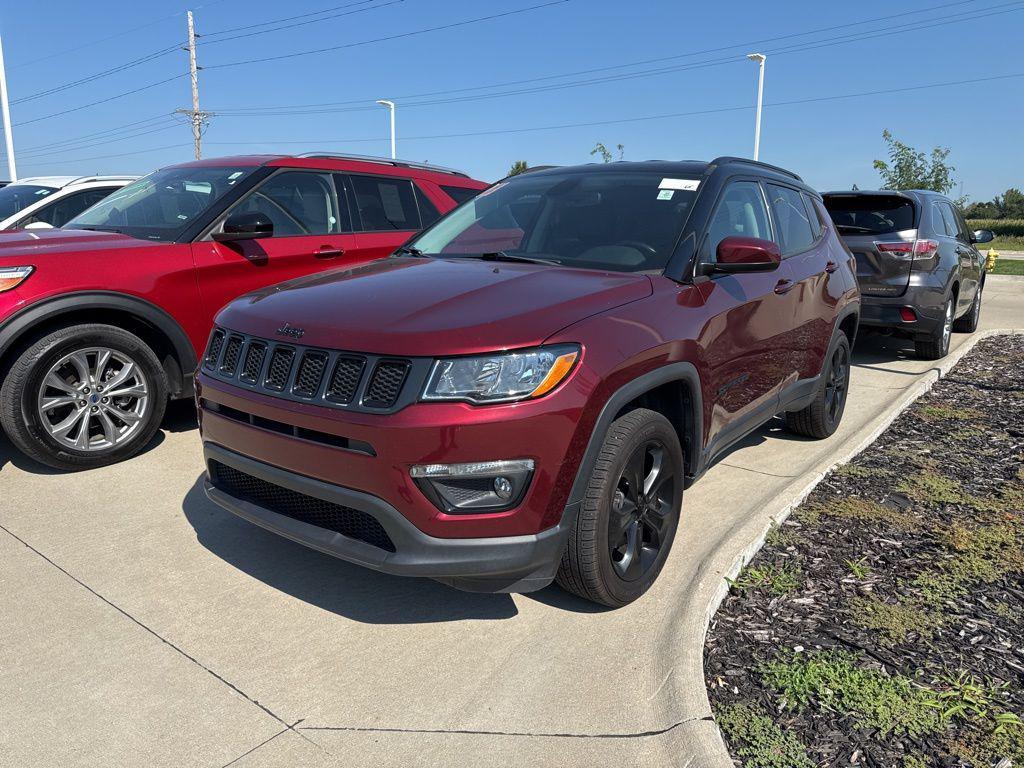 used 2021 Jeep Compass car, priced at $18,375
