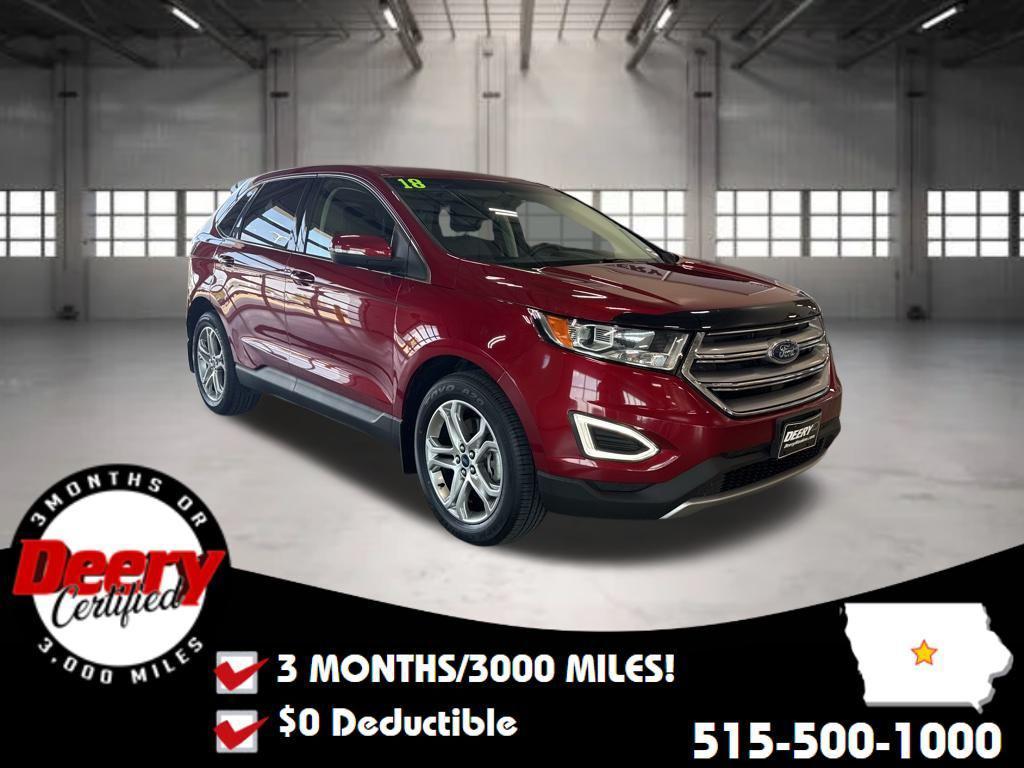 used 2018 Ford Edge car, priced at $15,756