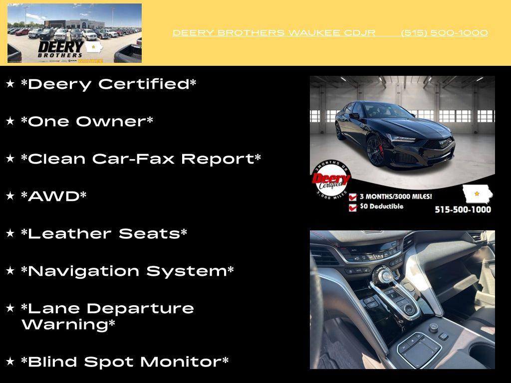 used 2023 Acura TLX car, priced at $48,991