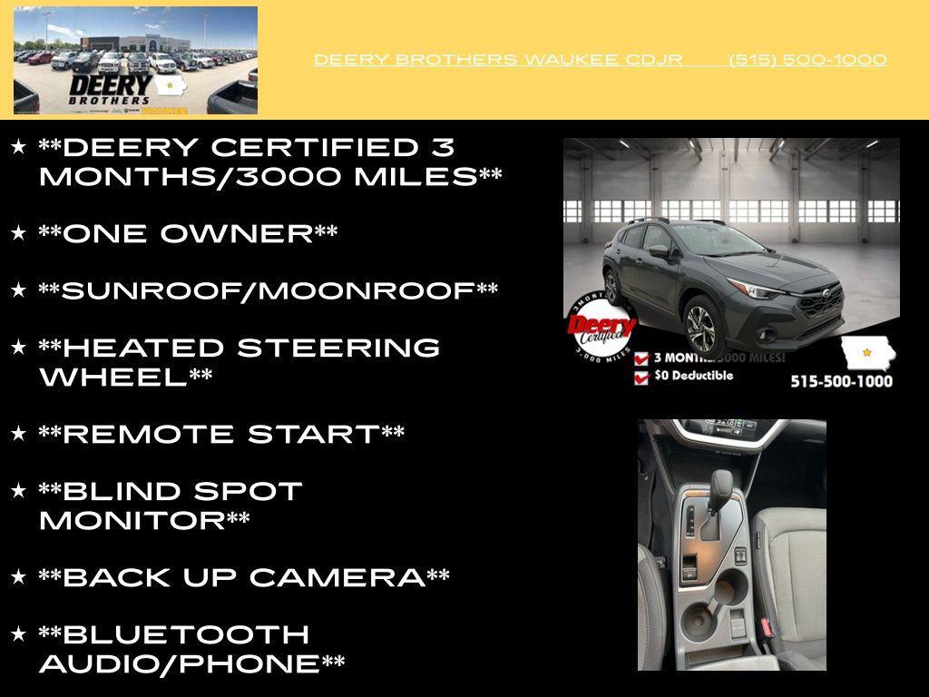 used 2024 Subaru Crosstrek car, priced at $26,896