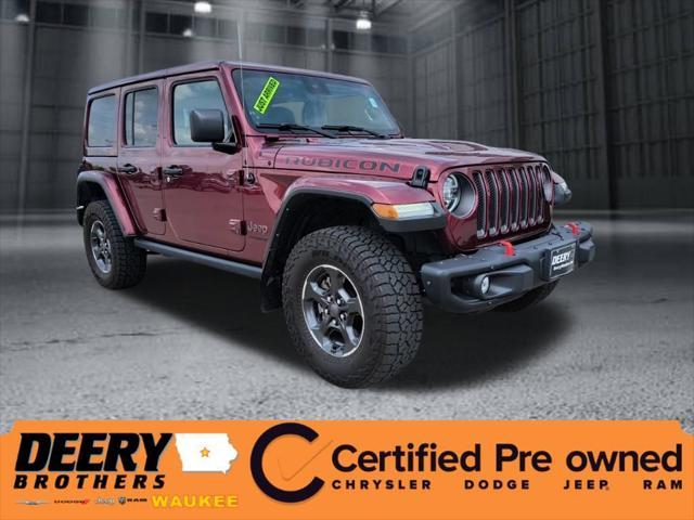 used 2021 Jeep Wrangler Unlimited car, priced at $37,230