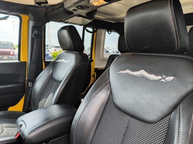 used 2015 Jeep Wrangler Unlimited car, priced at $24,450