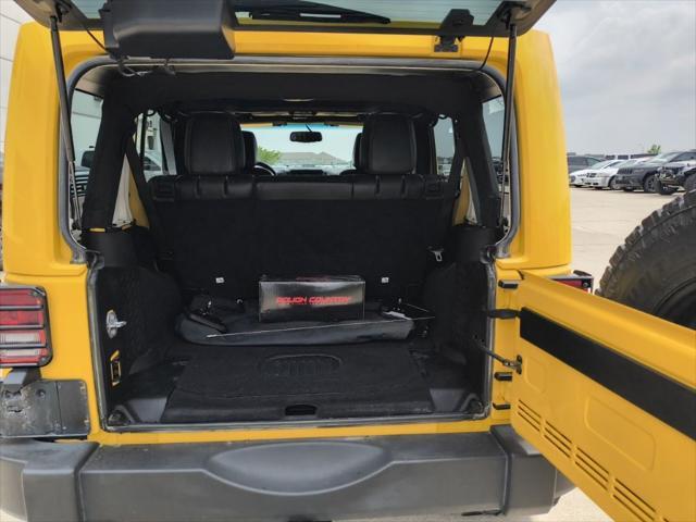 used 2015 Jeep Wrangler Unlimited car, priced at $24,450