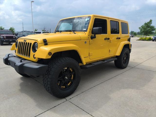 used 2015 Jeep Wrangler Unlimited car, priced at $24,450