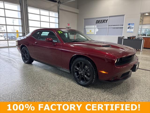 used 2021 Dodge Challenger car, priced at $19,932