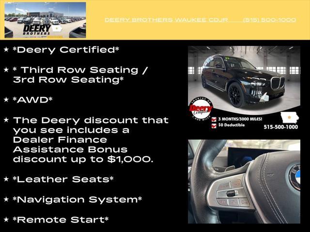 used 2023 BMW X7 car, priced at $61,290