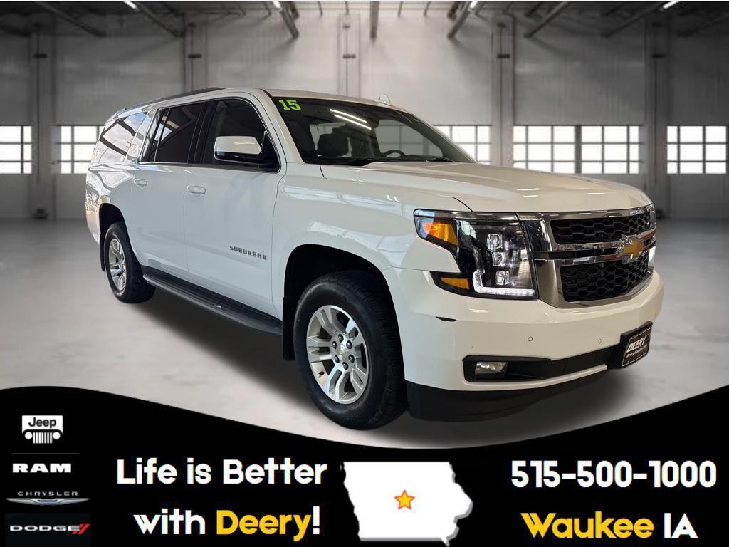 used 2015 Chevrolet Suburban car, priced at $15,125