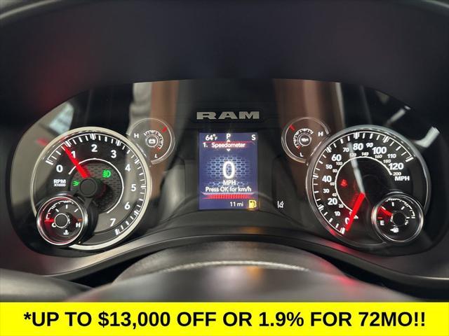 new 2025 Ram 1500 car, priced at $47,063