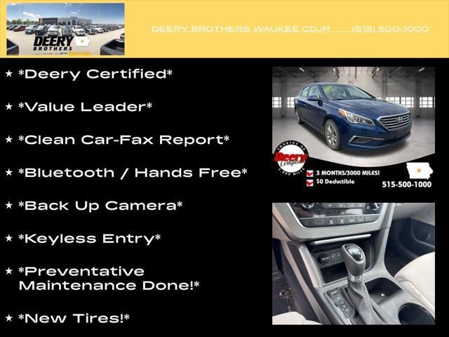 used 2017 Hyundai Sonata car, priced at $8,750