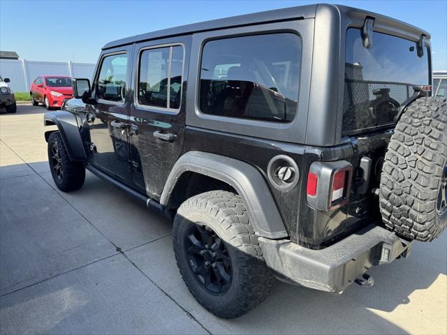 used 2021 Jeep Wrangler car, priced at $32,700