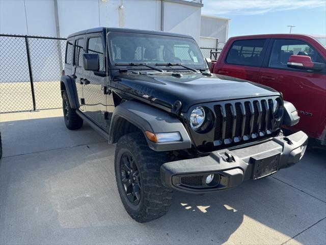 used 2021 Jeep Wrangler car, priced at $31,677