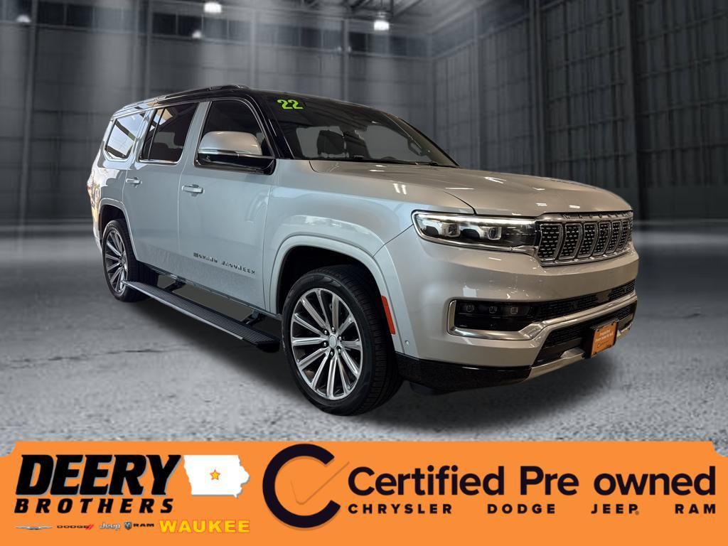 used 2022 Jeep Grand Wagoneer car, priced at $52,442