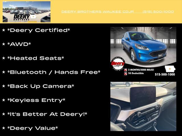 used 2020 Ford Escape car, priced at $15,933