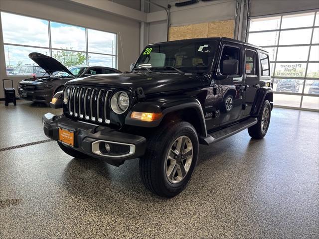 used 2020 Jeep Wrangler Unlimited car, priced at $30,916