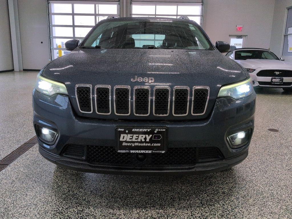 used 2021 Jeep Cherokee car, priced at $17,389