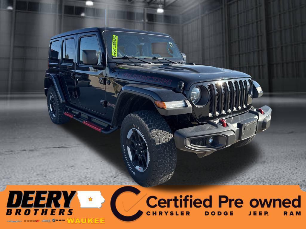used 2021 Jeep Wrangler Unlimited car, priced at $39,145