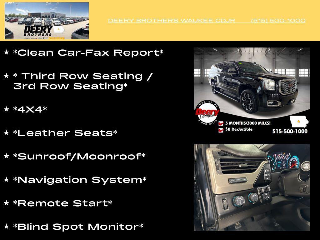 used 2018 GMC Yukon XL car, priced at $27,279