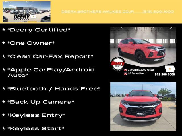 used 2020 Chevrolet Blazer car, priced at $23,649