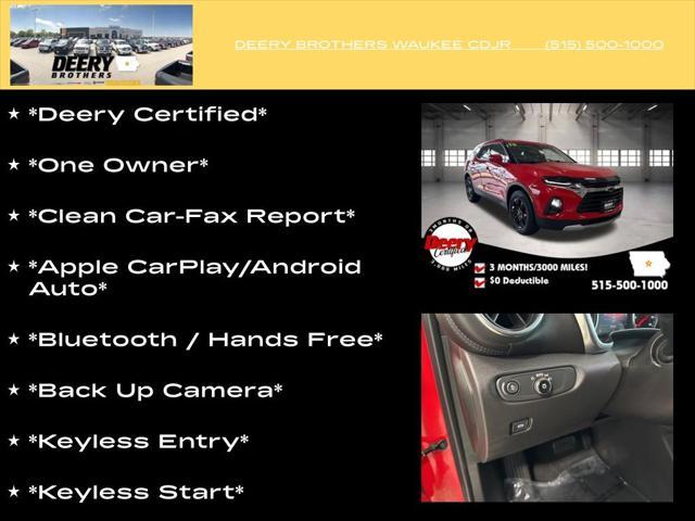 used 2020 Chevrolet Blazer car, priced at $22,595
