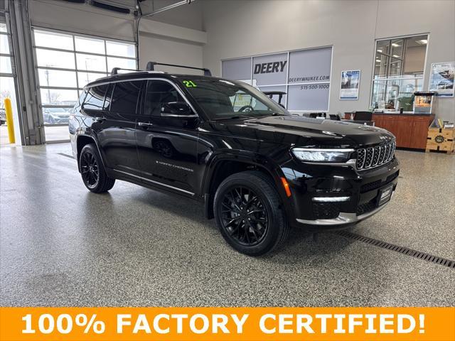 used 2021 Jeep Grand Cherokee L car, priced at $39,445