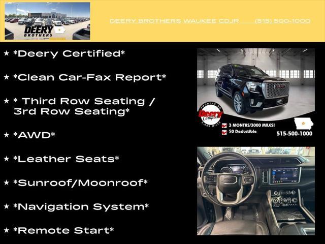 used 2021 GMC Yukon car, priced at $39,146