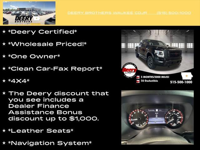used 2021 Nissan Titan XD car, priced at $30,686