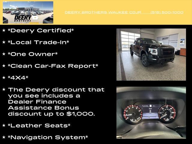 used 2021 Nissan Titan XD car, priced at $36,373