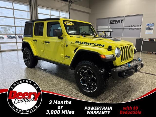 used 2023 Jeep Wrangler 4xe car, priced at $43,794