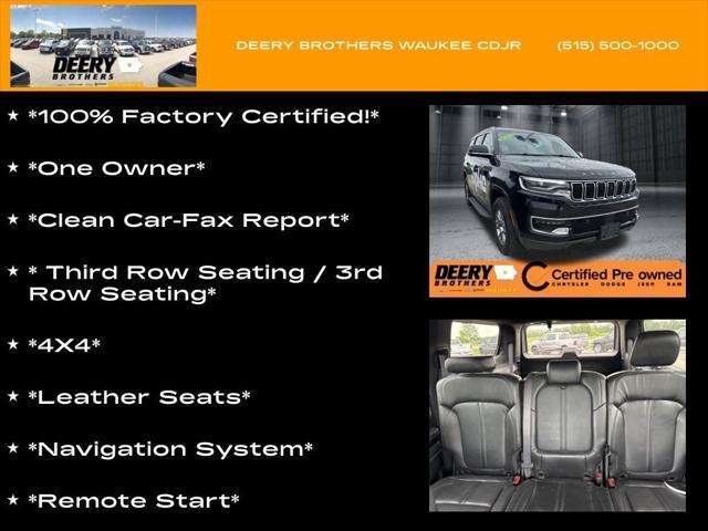 used 2022 Jeep Wagoneer car, priced at $38,890