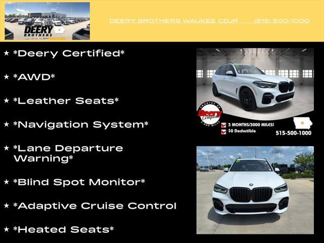 used 2022 BMW X5 car, priced at $52,787